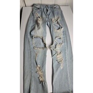 Vibe And Rant Jeans Size 5 Womens Distressed